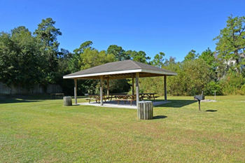 Picnic Shelters with Community Sharing Stations